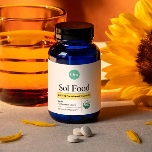 Miniatura 8 de Ora Organic Vitamina D3 5000IU + K2 – Vitamina D vegana de liquen y K2 de garbanzos para la salud ósea, apoyo inmunológico y estado de ánimo, máxima