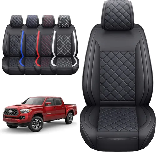 Miniatura 2 de Tomatoman Tacoma - Fundas de asiento personalizadas para camioneta Sport Gen SR Extended Pro Off-Road Pickup V6 2005-2025 2026, cojines impermeables