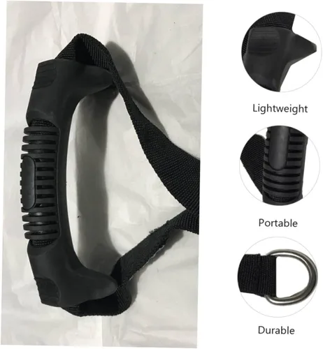 Miniatura 9 de BESPORTBLE 2 unids Fitness Handle Banda de Resistencia Mango de Entrenamiento Fitness Tirador de Cuerda Mango Deportivo Mango de Ejercicio Agarre