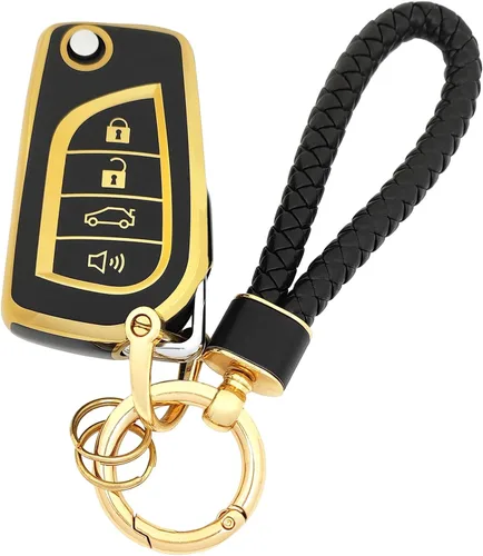 Miniatura 13 de Funda para Llavero de Coche Llavero Funda de Llave de TPU Suave Carcasa de Protección Portallaves Accesorios