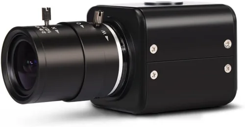 MOKOSE Cámara HDMI, cámara de seguridad digital 1080P HD, cámara digital de montaje en C de la industria con lente Varifocal HD de 0.110-0.472 in,