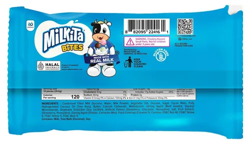 Miniatura 9 de Milkita Bites - Caramelos de leche – Dulces saludables bajos en azúcar con leche real para niños y adultos – Tamaño de bocado, caramelo sin gluten