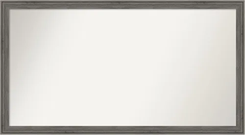 Miniatura 139 de Amanti Art Espejo personalizado, espejo de baño gris plomo a rayas, espejo de pared o espejo de tocador de baño sobre el fregadero