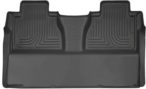 Alfombrillas de piso Husky Liners X-act Contour | Compatible con Toyota Tundra 2014-2021, Cabina CrewMax (Cobertura Completa) | 2da Fila, 1 Pieza