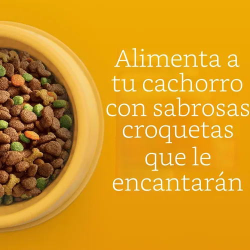 Miniatura 5 de Pedigree Puppy Growth & Protection - Alimento seco para perros con sabor a pollo y verduras - 3.5 libras Bolsa
