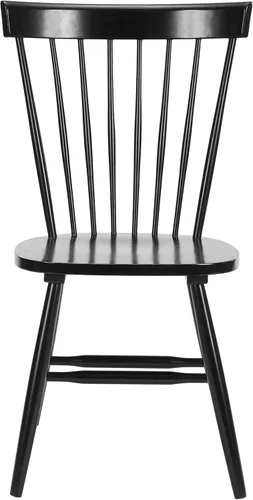 Miniatura 20 de SAFAVIEH Furniture - Juego de 2 sillas de comedor Parker Spindle, color blanco roto - madera maciza - Diseño clásico de Windsor - Ideal para Blanco
