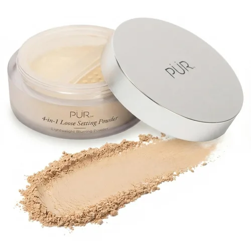 Pur Cosmetics - Polvo de ajuste suelto 4 en 1, translúcido por Pur Cosmetics para mujeres, polvo de 0.3 onzas