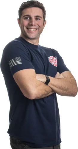 Miniatura 3 de Firefighter Maltese Cross Fire Fighter Rescue Courage Honor Camiseta Línea Roja
