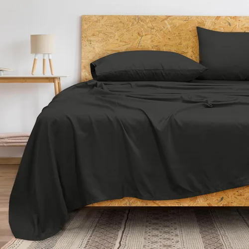 Miniatura 8 de Royale Linens Sábana encimera de 300 hilos de 100 % algodón peinado de fibras largas, súper suave, sábana encimera de tamaño individual se vende por