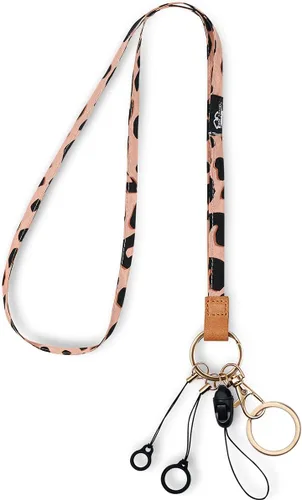 Miniatura 13 de WK IEASON Correa para el cuello con cordón, llavero para identificación, llavero, tarjeta, teléfono, cámara, soporte para bolígrafos Correa