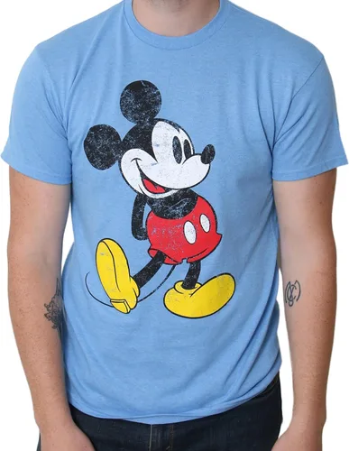 Miniatura 5 de Disney Mickey Mouse - Camiseta clásica envejecida vintage de pie