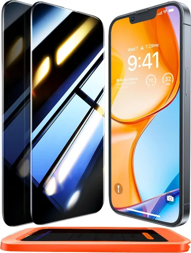 Miniatura 13 de UltraGlass TOP 9H+ - Protector de pantalla de vidrio para iPhone 16 Pro Max [grado militar, inastillable y antirreflejos], protector de pantalla