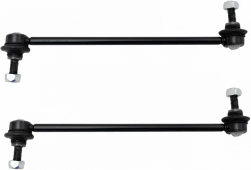 TRQ Juego de enlaces estabilizadores de barra antivuelco delantera compatible con Ford EcoSport 2018-2022 2011-2019 Fiesta 2011-2014 Mazda 2