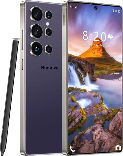 Miniatura 10 de Fadnou Teléfono celular I25 Ultra desbloqueado, bolígrafo integrado, batería para teléfono inteligente de 7000 mAh, pantalla HD de 6.99 pulgadas