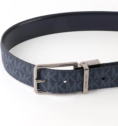 Miniatura 4 de Michael Kors Cinturón de vestir reversible de piel de PVC para hombre