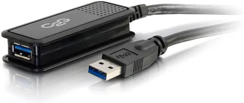 Miniatura 3 de C2G Cable de extensión USB largo, Cable USB, Cable USB A a A, Negro, 16 pies (4.87 metros), Cables to Go 39010