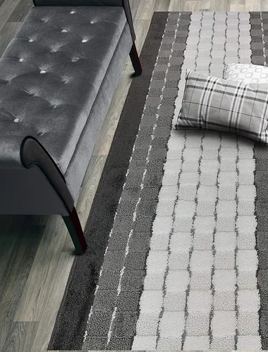 Miniatura 15 de Alfombra de pasillo de corte personalizado, antideslizante, 31 pulgadas de ancho x longitud que elijas de longitud, cadena antracita, 31 pulgadas x
