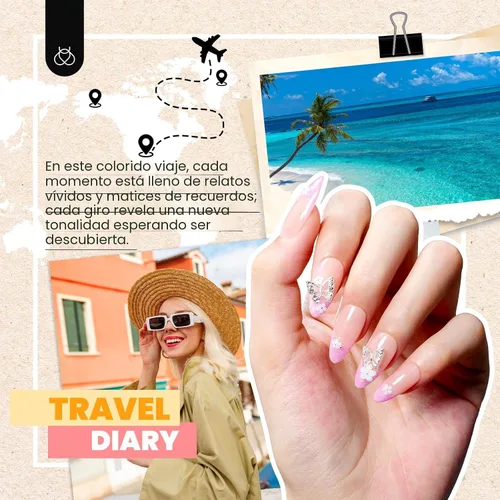 Miniatura 5 de Beetles - Kit de esmalte de uñas de gel de 36 colores, juego de esmalte de gel pastel de verano con capa base, capa superior brillante y pegamento