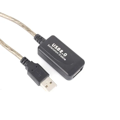 Miniatura 5 de Diyeeni Cable extensor USB 2.0 tipo A macho a hembra de 65.6 ft (negro, 65.6 ft)
