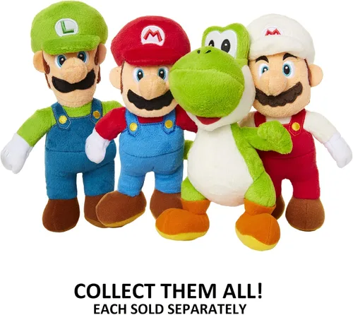 Miniatura 6 de Super Mario Yoshi - Figura de peluche de 6 pulgadas