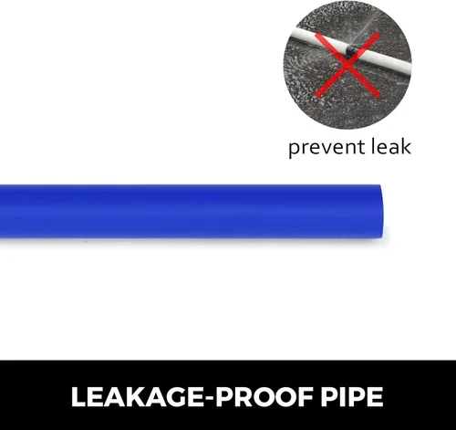 Miniatura 3 de VEVOR Tubo PEX sin barrera de oxígeno de 300 pies, tubo PEX azul de 3/4 de pulgada, tubo de calor radiante EVOH Pex-B, fontanería duradera