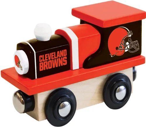 Miniatura 18 de MasterPieces NFL San Francisco 49ers - Tren de juguete de madera real, para mayores de 3 años, color negro