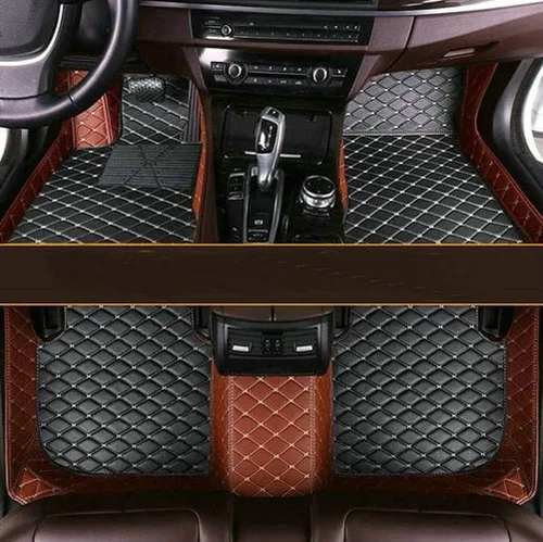 Miniatura 21 de Tapete de automóvil, personalizado para tu modelo personal, tapete de cuero resistente antideslizante impermeable para BMW, Ford, Nissan, Jeep