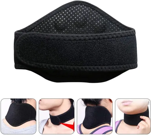 Miniatura 2 de EXCEART Almohadilla magnética autocalentable, terapia para aliviar el dolor, soporte para el cuello, alivio del dolor de cuello, artritis, migraña