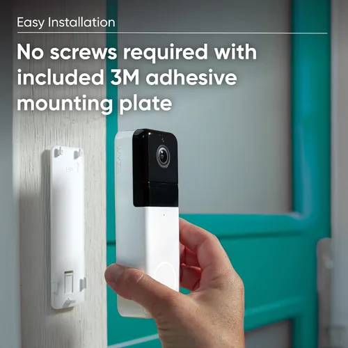 Miniatura 6 de Wyze Timbre inalámbrico con video Doorbell Pro (timbre incluido), video HD 1440, relación de aspecto 1:1: 1: vista de pies a cabeza, audio