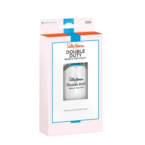 Miniatura 6 de Sally Hansen Double Duty™, capa base y superior, secado rápido, larga duración, brillo sin rayas, esmalte de uñas transparente Base y capa superior