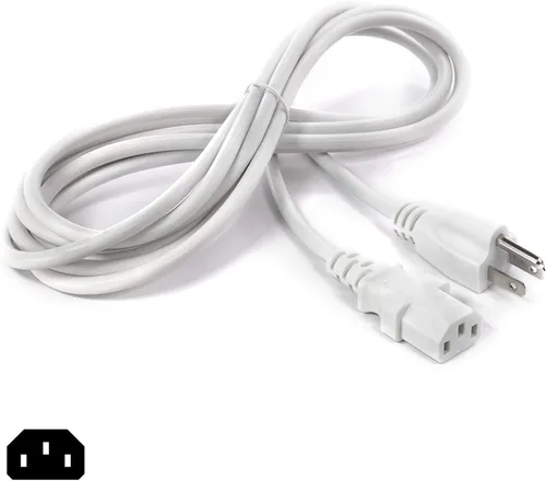 Miniatura 2 de [Listado UL] GJS Gourmet Cable de alimentación de repuesto compatible con todos los fabricantes de leche de soja (negro)