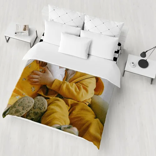 Miniatura 3 de Manta personalizada con fotos, texto de franela, sofá, cama, manta de regazo, regalo para bebé, niños, día del padre, madre, marido, esposa, amor