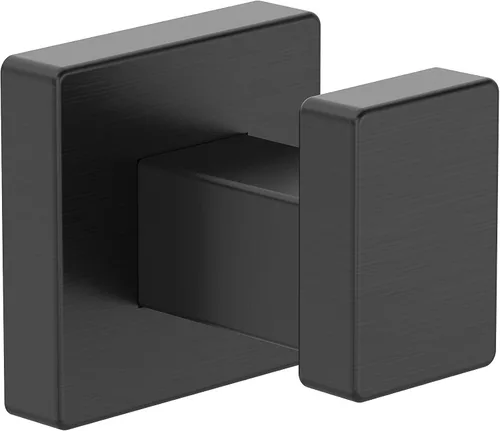 Symmons 363RH-MB Duro - Gancho para bata montado en la pared, color negro mate Mate negro