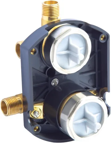 Miniatura 9 de R22000 - Válvula universal con desviador integrado - Cuerpo de latón, kit de válvula de desviador integrado de ducha personalizada, ajuste de 3 o 6