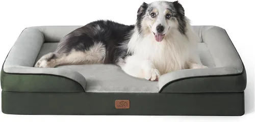 Miniatura 85 de Bedsure Cama ortopédica XL para perros extragrandes, cama lavable para perros y gatos, impermeable, cómodo sofá para perros con funda extraíble