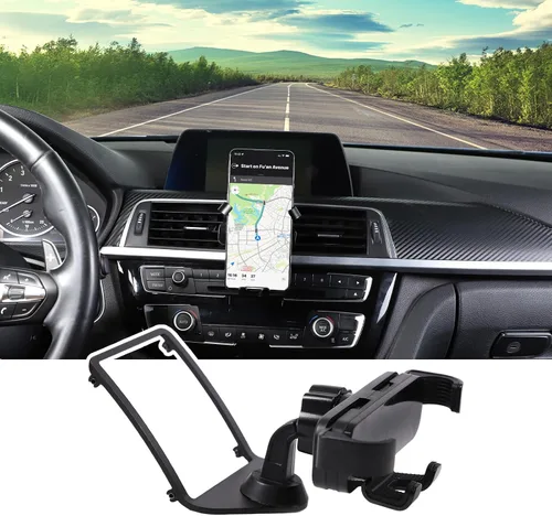 Soporte de teléfono celular para automóvil BMW 1 2 3 4 Series GT F20 F21 F22 F23 F30 F31 F32 F33 F34 F35 F36 M2 F87 M3 M4 F80 F82 F83 (solo colocado