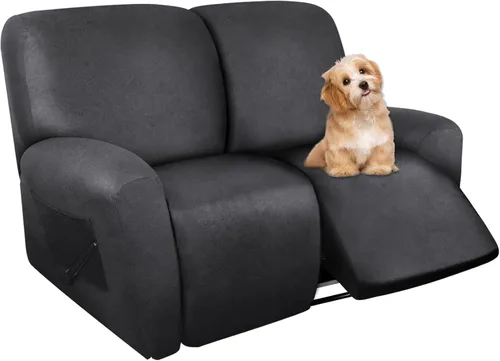 Miniatura 36 de molasofa Fundas de cuero para sillas reclinables, fundas para sillas reclinables grandes para silla reclinable, 4 piezas, fundas lavables que se