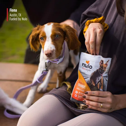 Miniatura 7 de Nulo Trainers - Golosinas de entrenamiento saludables para perros y cachorros, sin granos, sin granos, bajas en calorías, bolsa de 4 onzas, paquete
