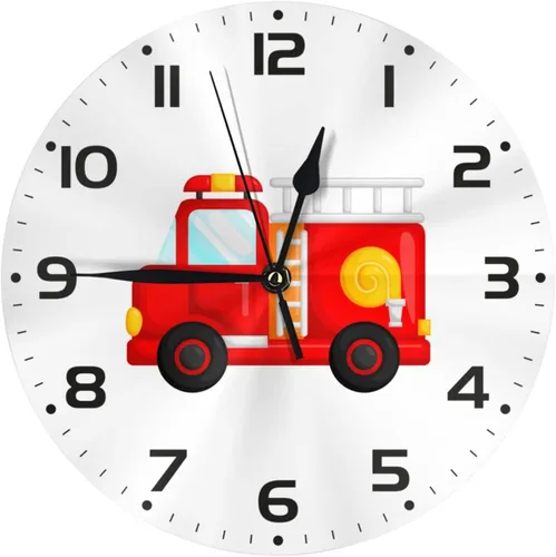 Miniatura 9 de Reloj de pared para niños y niñas, de 10 pulgadas, silencioso, sin tictac, fácil de leer, para niños, niñas, decorativo para habitación de niños