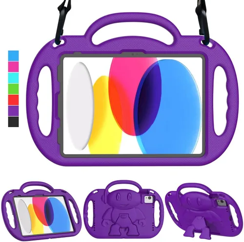 Miniatura 34 de Funda para niños para iPad de 11ª generación (A16) de 11" 2025 y 10ª generación de 10.9" 2022 y iPad Air de 11" 2025/2024 y Air 5ª/4ª