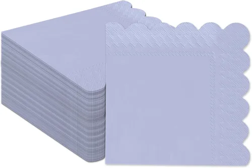 Miniatura 8 de qiqee Servilletas de cóctel Morandi Colors de 5 x 5 pulgadas, desechables, para bodas, cenas, fiestas de cumpleaños, postre, servilletas de papel 24