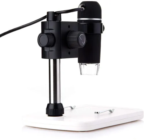Miniatura 4 de Microscopio portátil de UM012C los 5M pixeles 300X 8 LED USB Digital