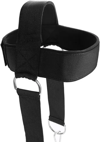 Miniatura 2 de Arnés de cuello para entrenamiento de pesas, ejercitador de cuello para equipo de entrenamiento de cuello, entrenamiento de resistencia