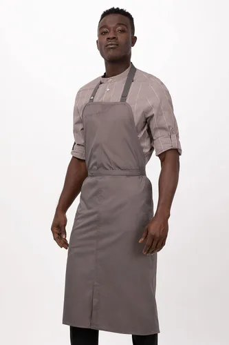 Miniatura 8 de Chef Works Brio Chef's Bib Delantal para hombre
