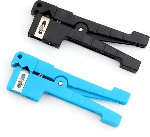 Miniatura 11 de 45-162 Pelacables coaxiales 45-165 Pelacables de fibra óptica Tubo de haz transversal Abierto y cuchillo de pelar Carcasa suelta 45-162-45-165