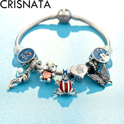 Miniatura 5 de Animal Pets Charm - Dije de plata de ley 925 con bonito conejo, búho nocturno, pájaro volador, unicornio mito, paloma pájaro de la paz, manta raya