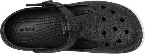 Miniatura 2 de Crocs Zuecos clásicos Mary Jane para mujer negro con brillo