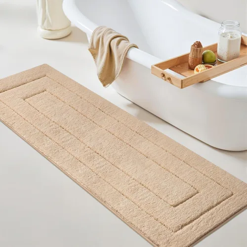 Miniatura 45 de GRANNY SAYS Alfombras de baño antideslizantes, lavables, extra suaves y absorbentes de agua para baño, alfombra de baño peluda de felpa, alfombra