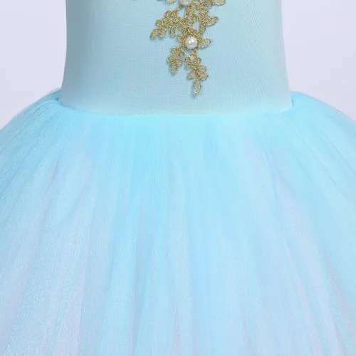 Miniatura 5 de AFAVOM Toddler Ballet Leotard for Girls Camisole Skirt Leotard Swan Lake Ballet Dance Dress with Accessories for Performance