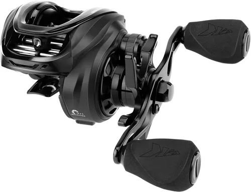 KastKing Zephyr Baitcasting Fishing Reel, Halo XII Magnetic Braking System Baitcaster Reel, 7+1 Double Shielded Stainless Steel BB, 7.2:1 High-Speed